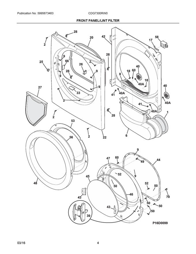 Diagram for CDG7300RW0