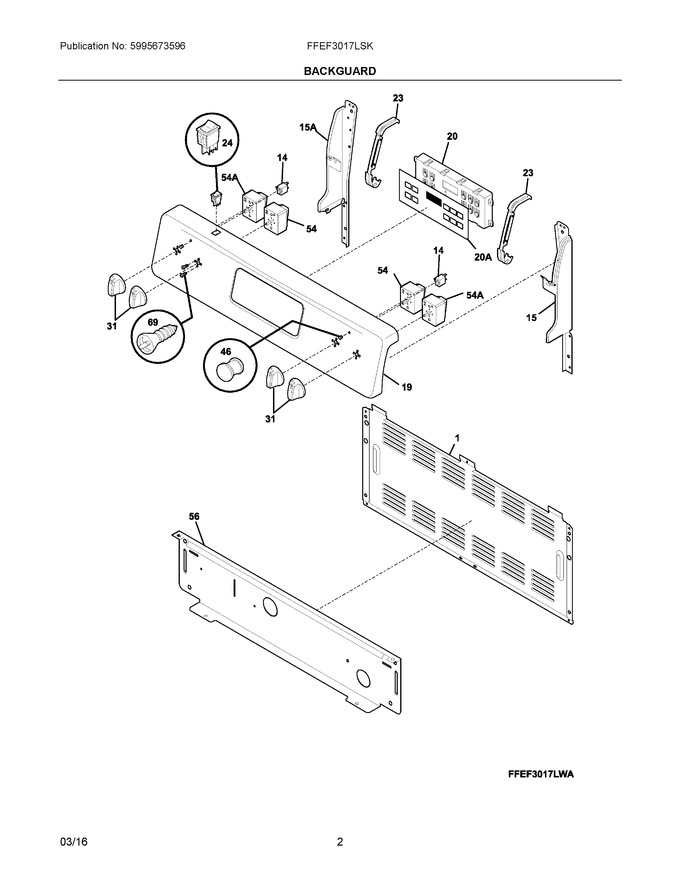 Diagram for FFEF3017LSK