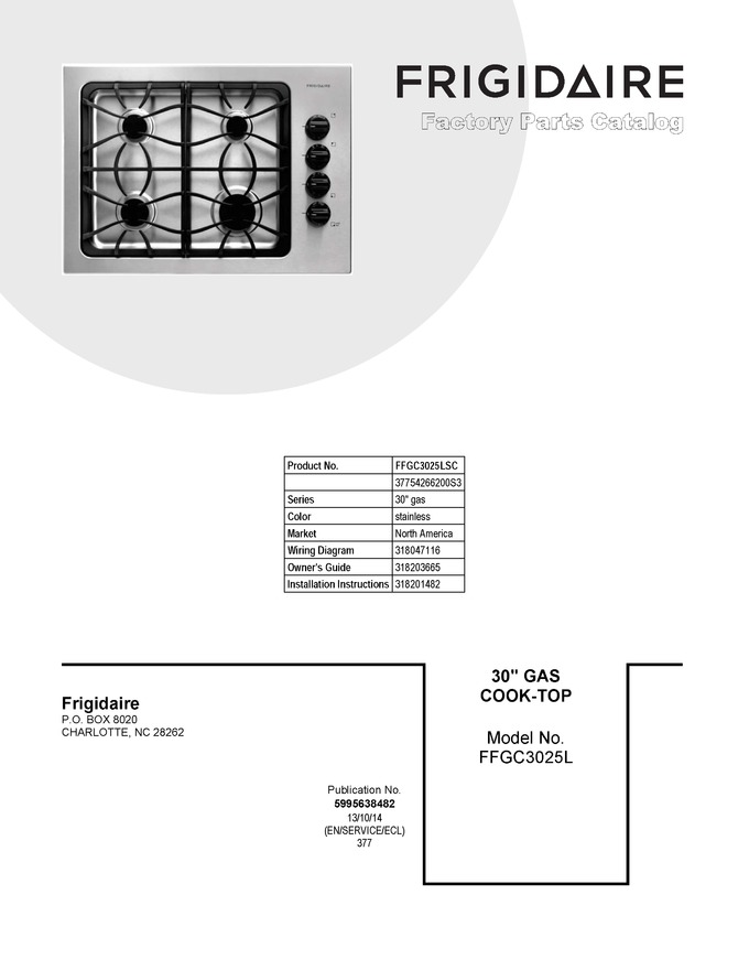 Diagram for FFGC3025LSC