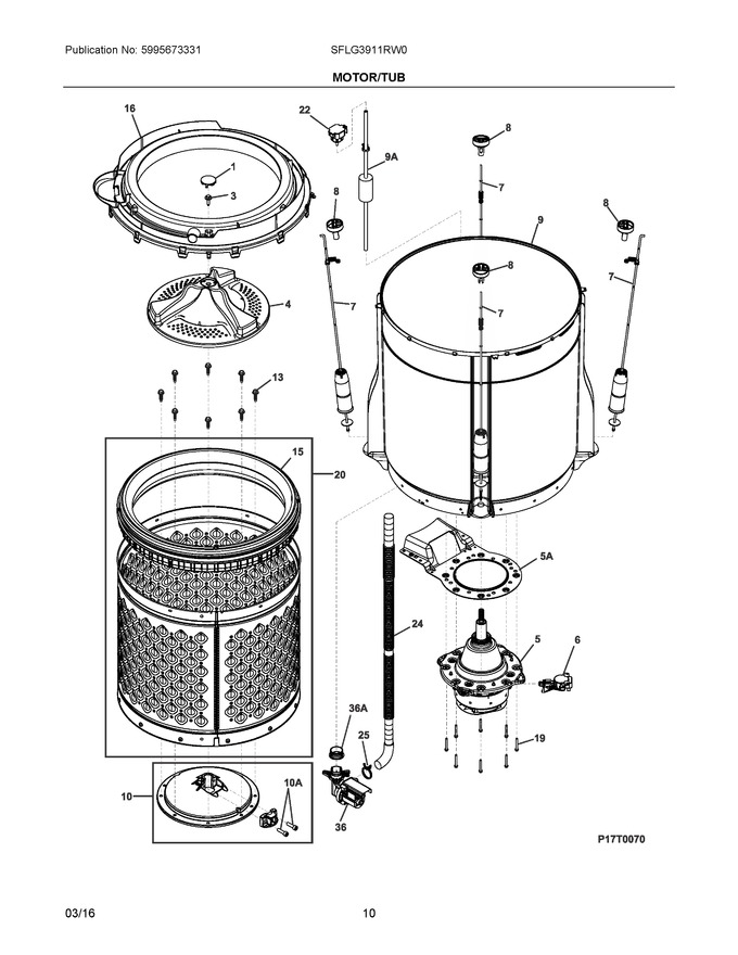 Diagram for SFLG3911RW0