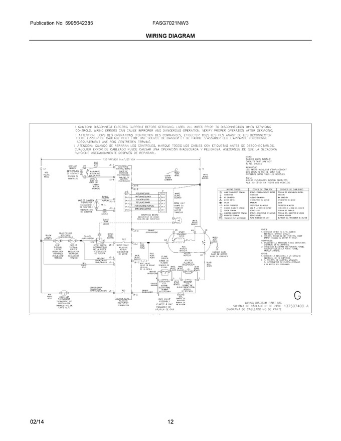 Diagram for FASG7021NW3
