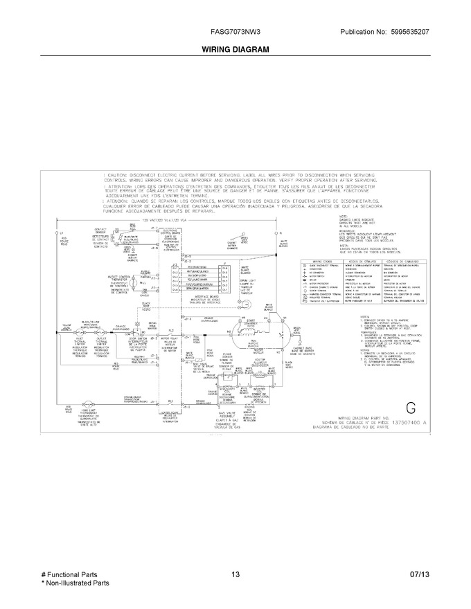 Diagram for FASG7073NW3
