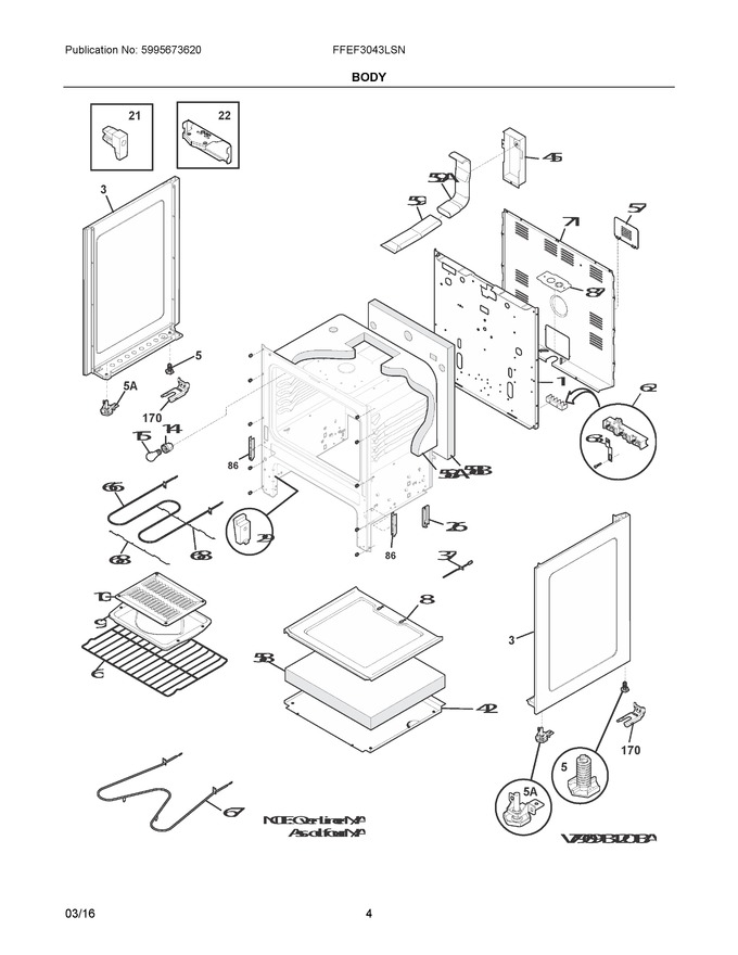 Diagram for FFEF3043LSN