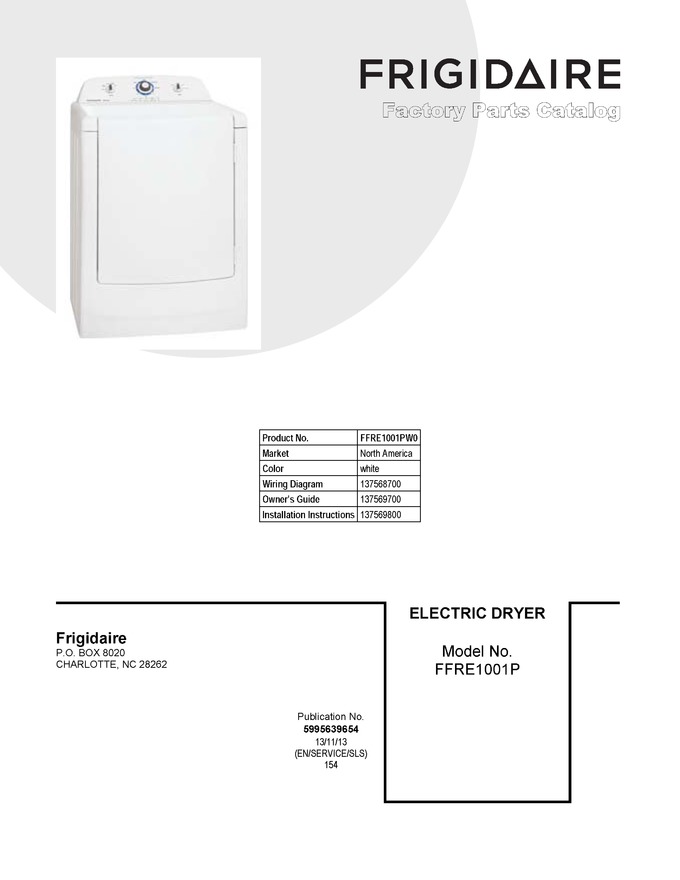 Diagram for FFRE1001PW0