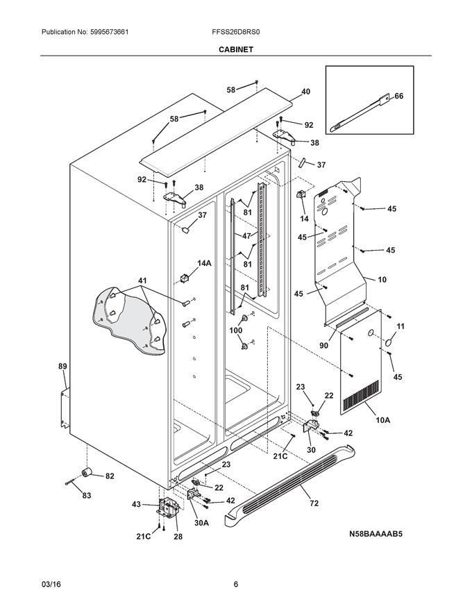 Diagram for FFSS26D8RS0