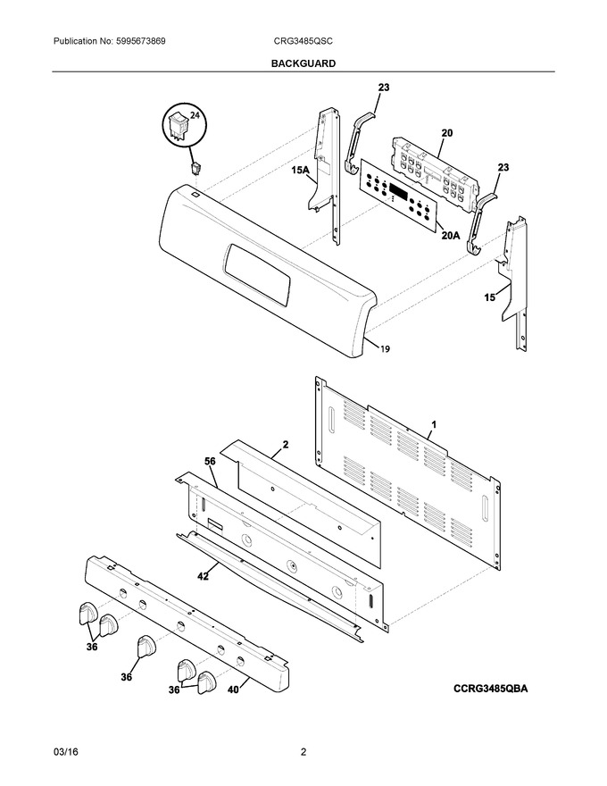 Diagram for CRG3485QSC