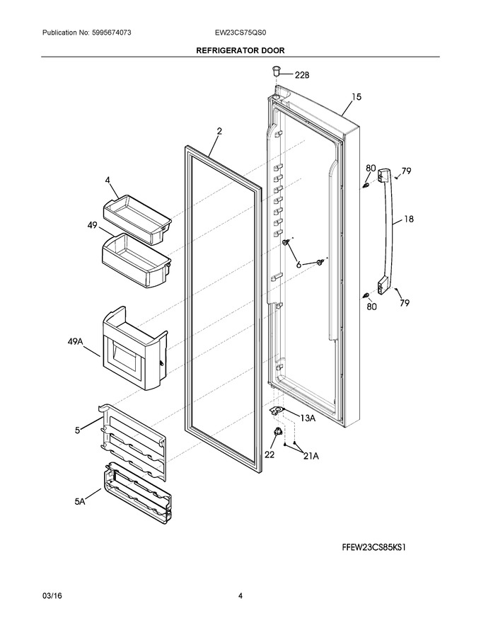 Diagram for EW23CS75QS0