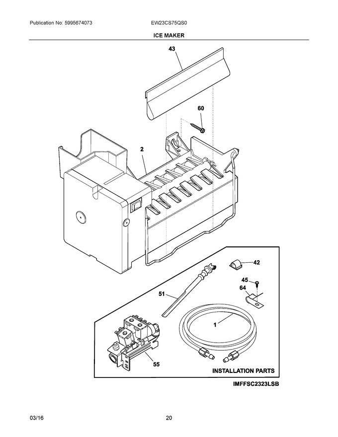 Diagram for EW23CS75QS0
