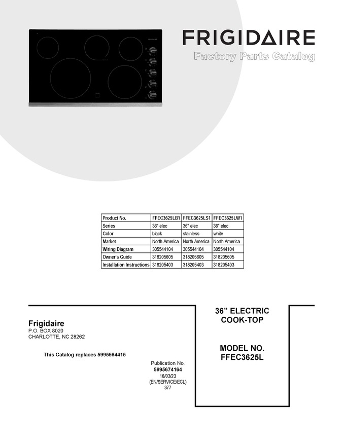 Diagram for FFEC3625LB1