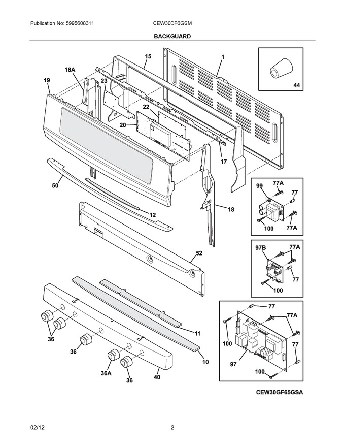 Diagram for CEW30DF6GSM