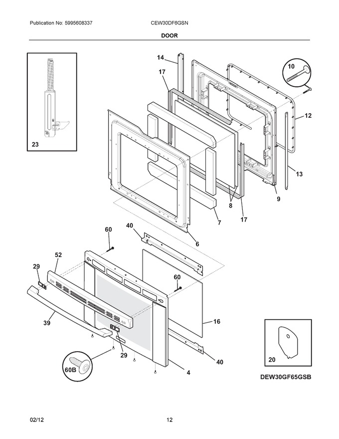 Diagram for CEW30DF6GSN