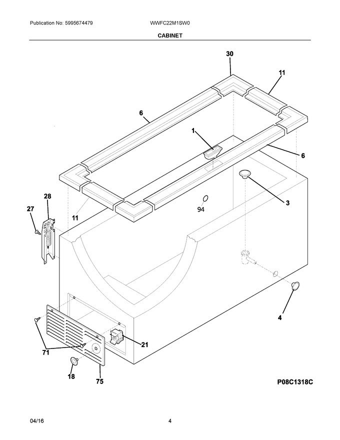 Diagram for WWFC22M1SW0