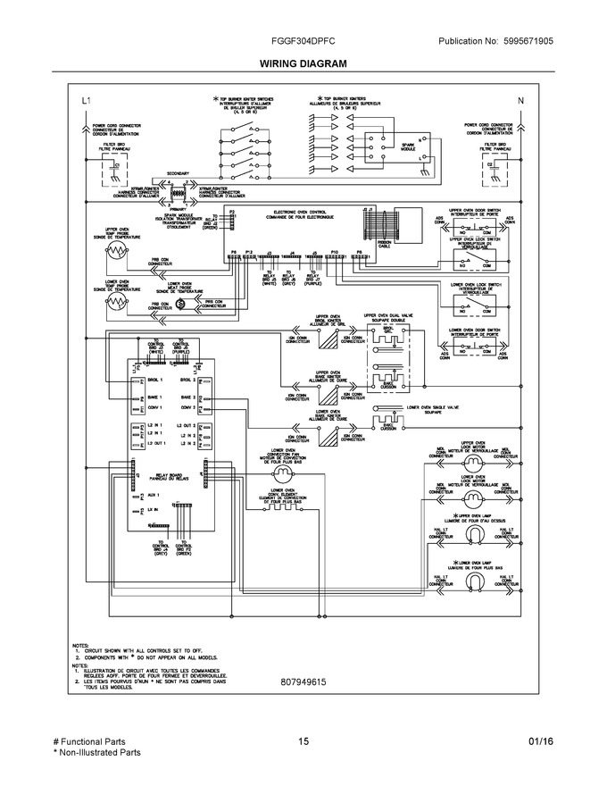 Diagram for FGGF304DPFC