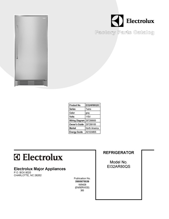 Diagram for EI32AR80QSC