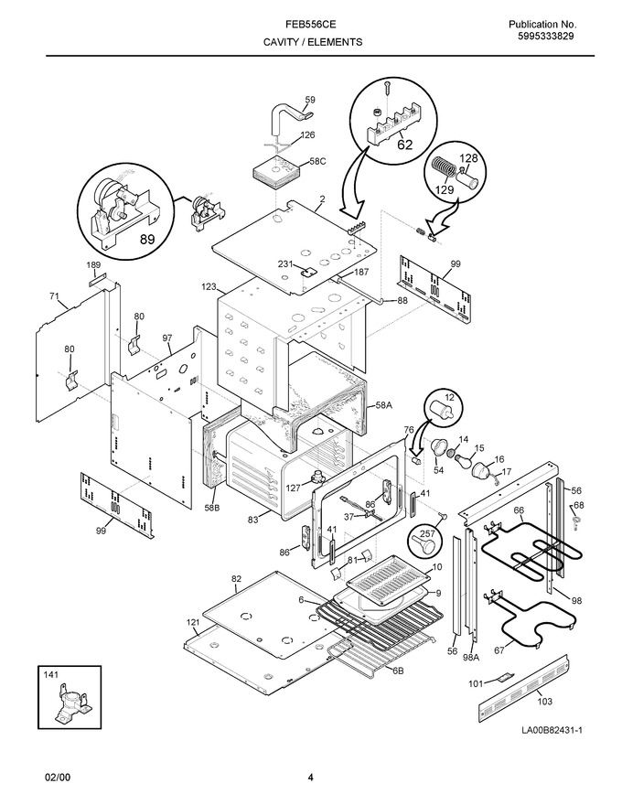 Diagram for FEB556CEBH