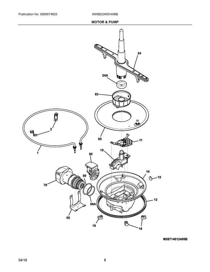 Diagram for WWBD2400HW8B