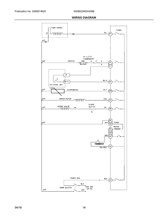 Diagram for WWBD2400HW8B