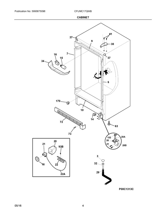 Diagram for CFUMC17QWB