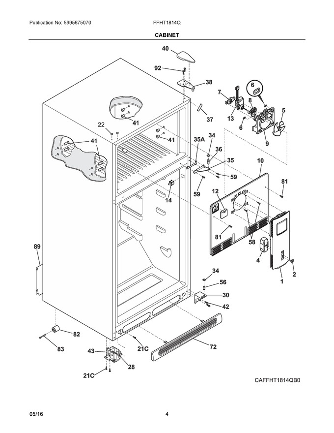 Diagram for FFHT1814QW3