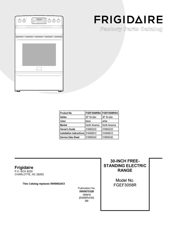 Diagram for FGEF3058RWA