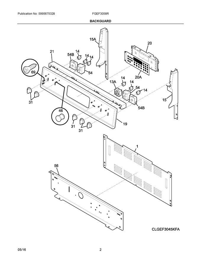 Diagram for FGEF3058RWA