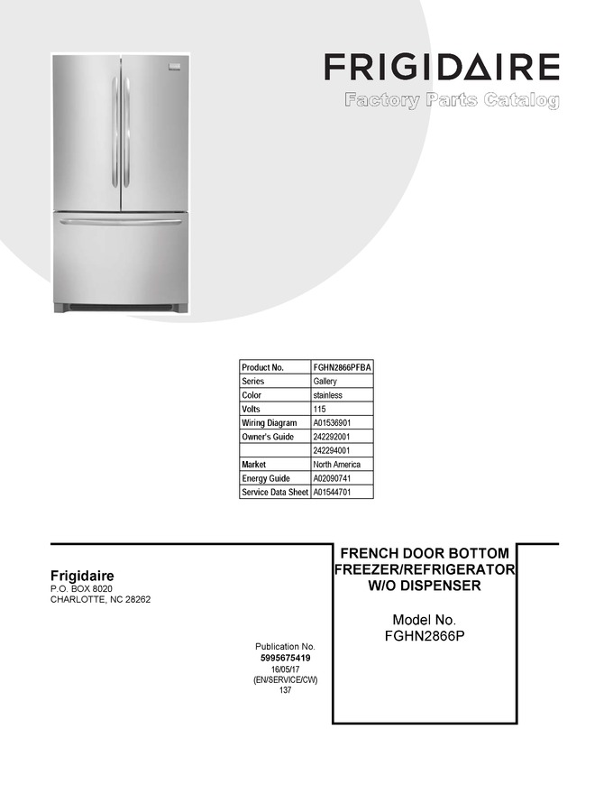 Diagram for FGHN2866PFBA