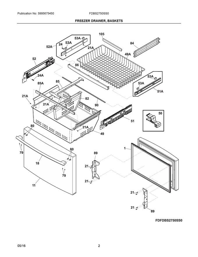 Diagram for FDBS2750SS0