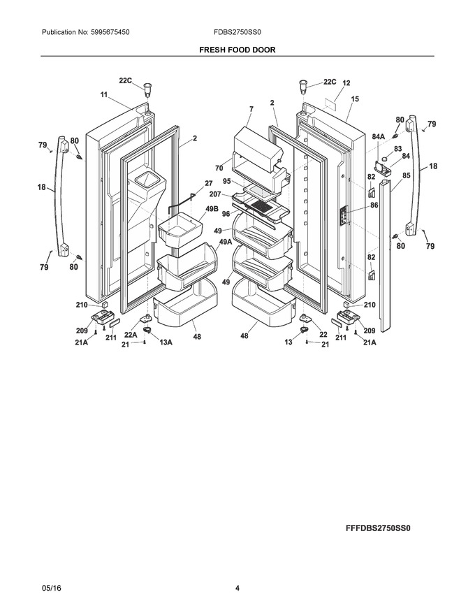 Diagram for FDBS2750SS0
