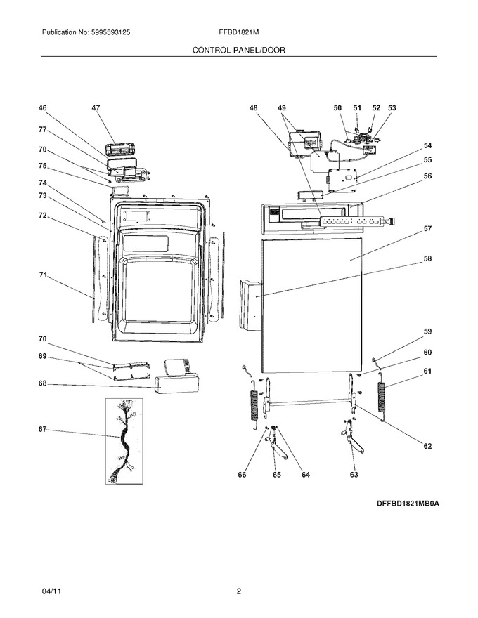 Diagram for FFBD1821MW0A