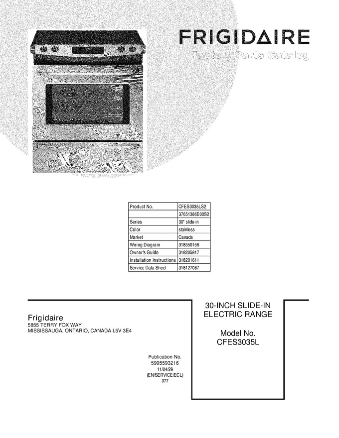 Diagram for CFES3035LS2