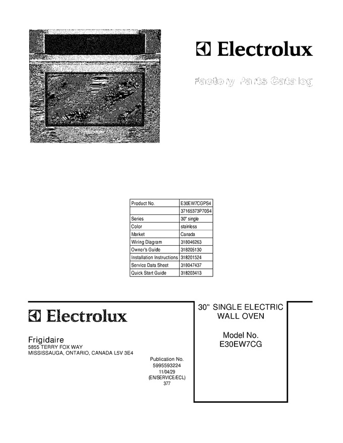 Diagram for E30EW7CGPS4