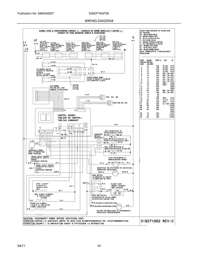 Diagram for E36DF76GPS5