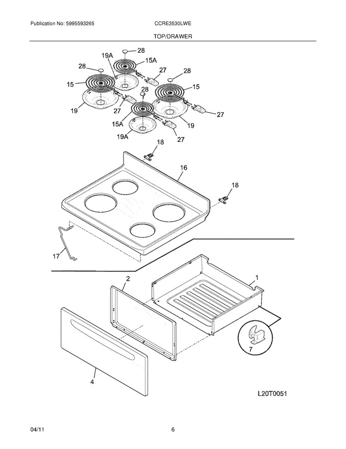 Diagram for CCRE3530LWE