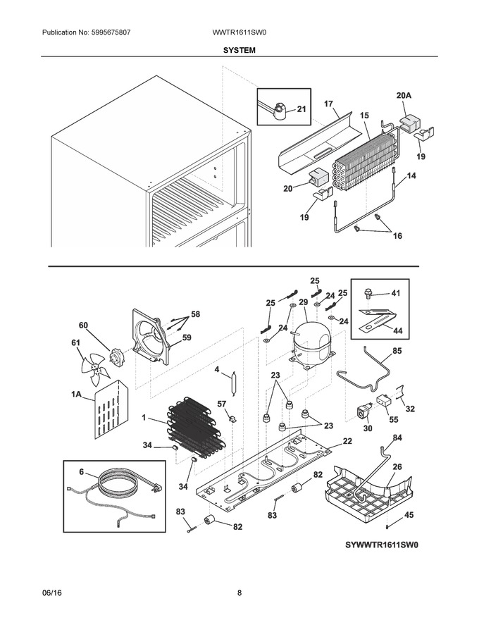Diagram for WWTR1611SW0