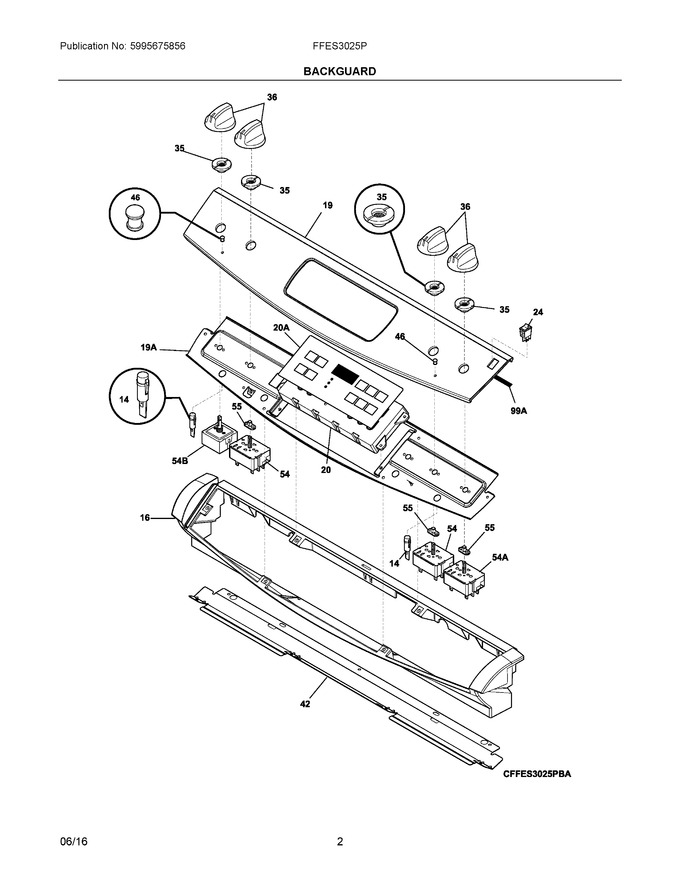 Diagram for FFES3025PWG