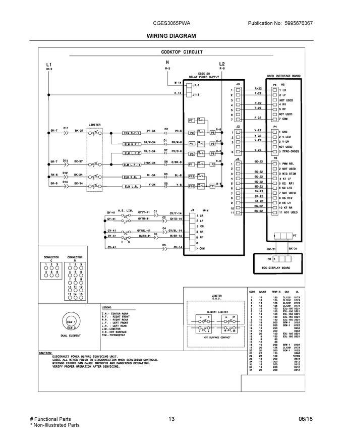 Diagram for CGES3065PWA