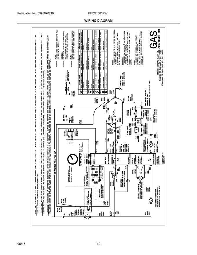 Diagram for FFRG1001PW1