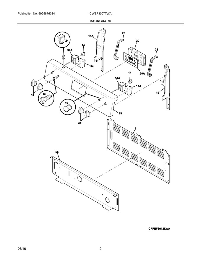 Diagram for CWEF3007TWA