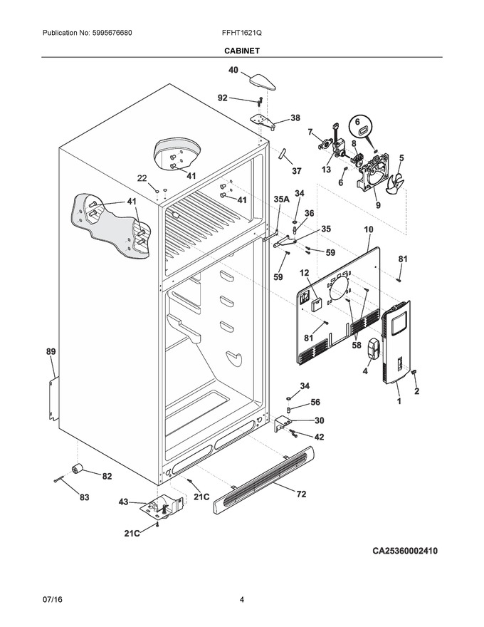Diagram for FFHT1621QB3