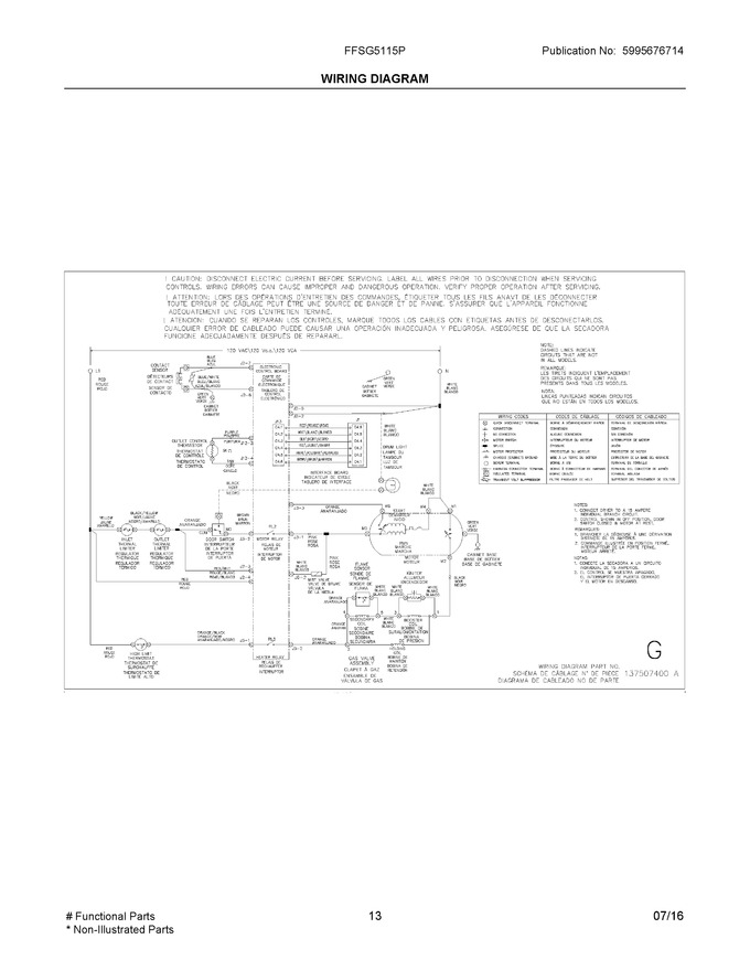 Diagram for FFSG5115PW1