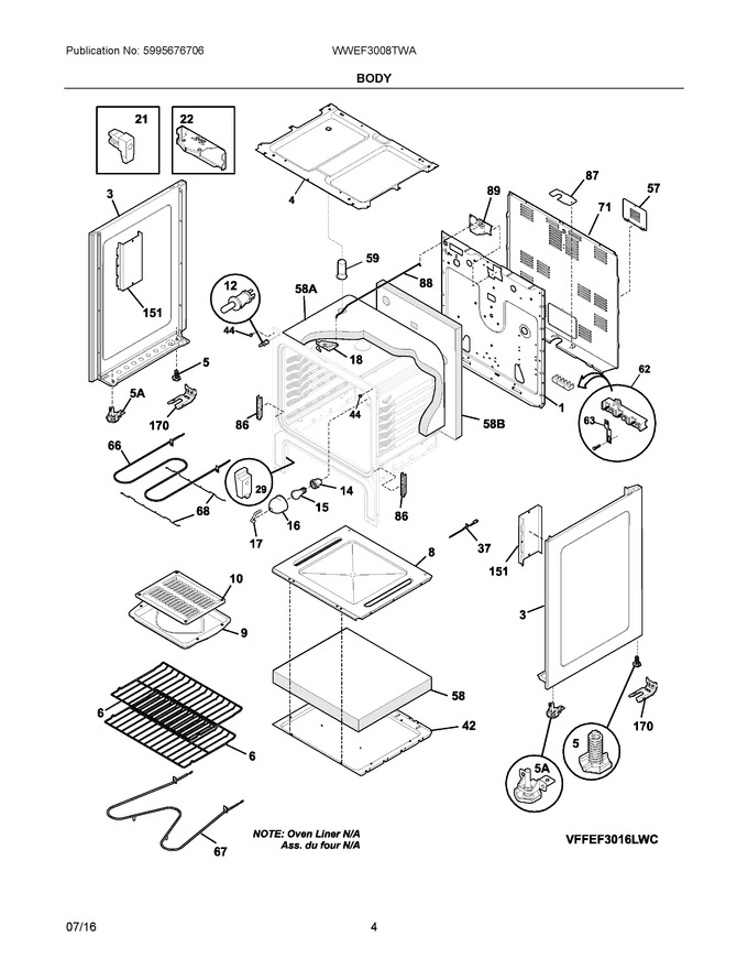 Diagram for WWEF3008TWA