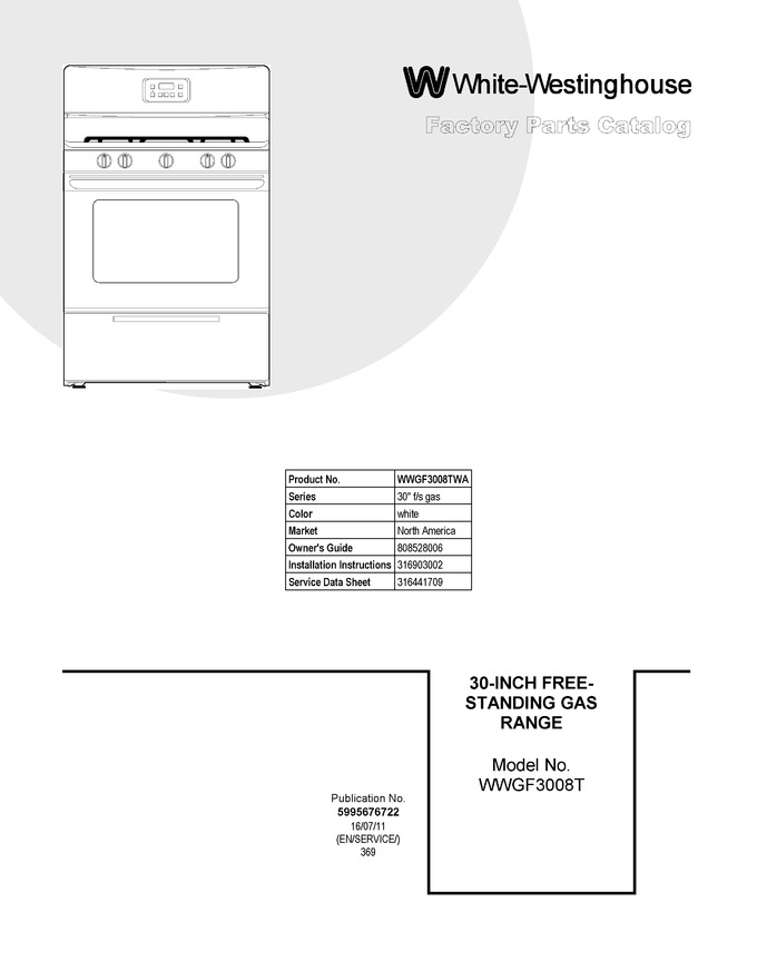 Diagram for WWGF3008TWA