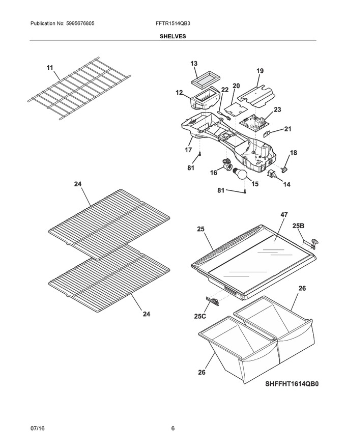 Diagram for FFTR1514QB3