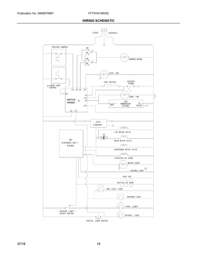 Diagram for FFTR1614RW2