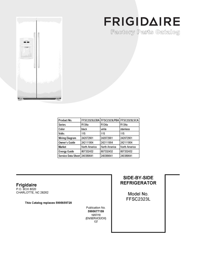 Diagram for FFSC2323LEBA