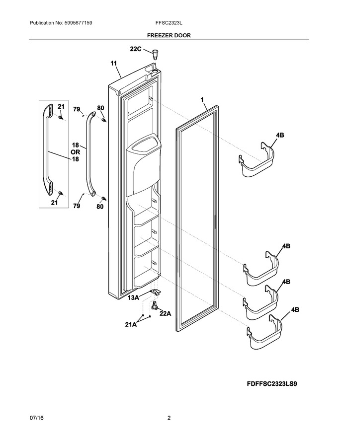 Diagram for FFSC2323LEBA