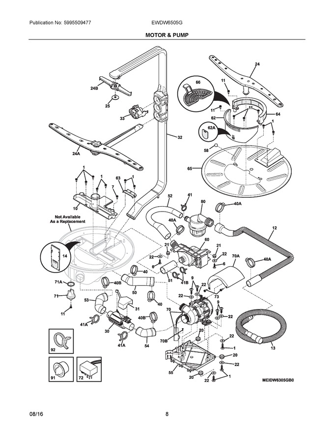 Diagram for EWDW6505GS0