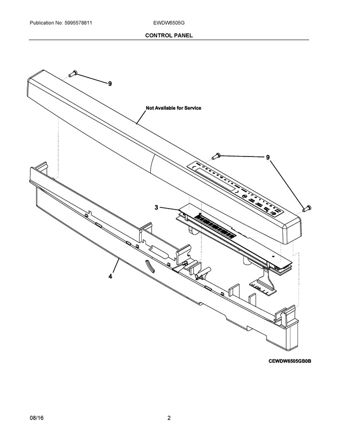 Diagram for EWDW6505GB0B
