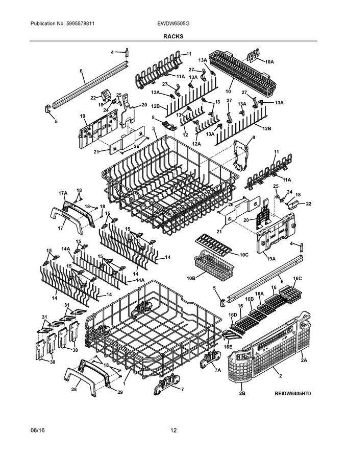 Diagram for EWDW6505GS0B
