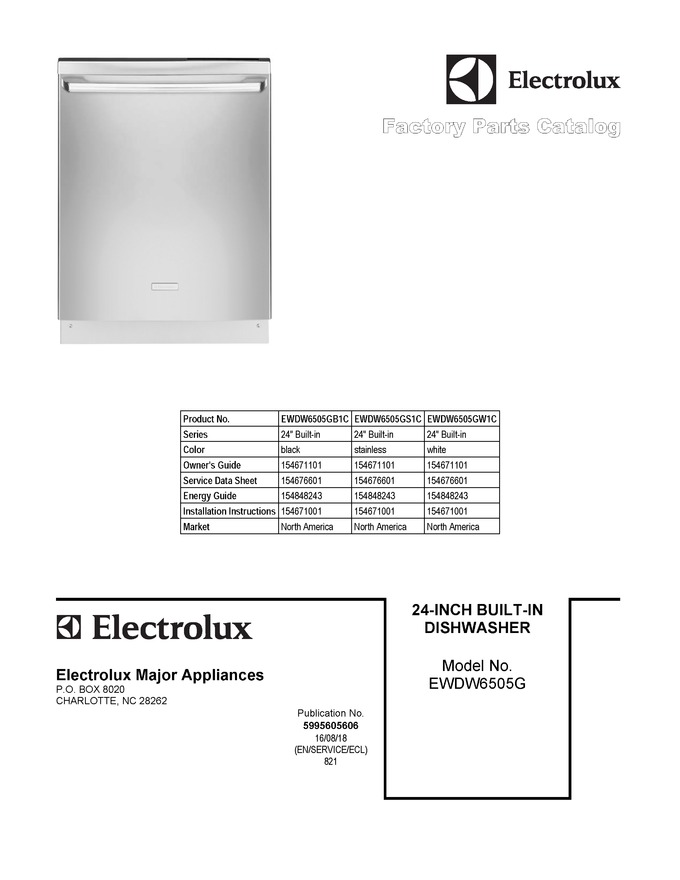 Diagram for EWDW6505GS1C